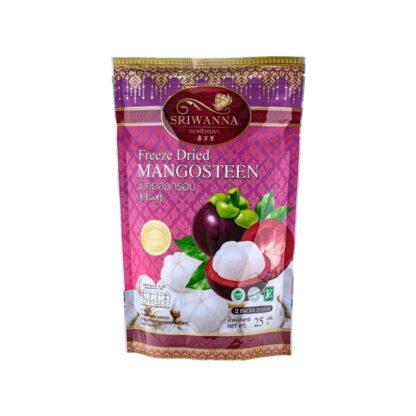 Сублимированный мангостин Sriwanna, 25 г (SRIWANNA Freeze Dried Mangosteen 25g)