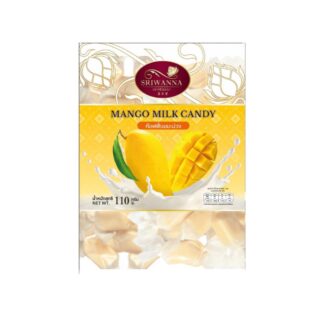 Молочные конфеты Sriwanna со вкусом манго, 110 г (Sriwanna Mango Milk Candy 110g)