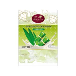 Молочные конфеты Sriwanna со вкусом пандана, 110 г (Sriwanna Pandan Milk Candy 110g)