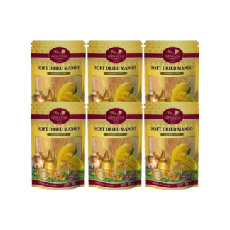 Мягкое сушёное манго Sriwanna, 100 г, набор 6 шт. (Sriwanna Soft Dried Mango 100g x6)
