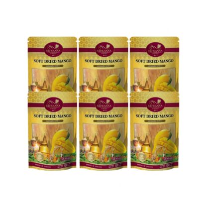 Мягкое сушёное манго Sriwanna, 100 г, набор 6 шт. (Sriwanna Soft Dried Mango 100g x6)