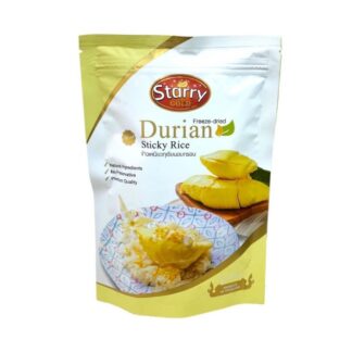 Сублимированный дуриан с клейким рисом Starry, 40 г (Starry Freeze Dried Durian Sticky Rice 40g)