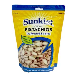 Фисташки в скорлупе Sunkist солёные, 454 г (SUNKIST Salted Pistachios 454g)