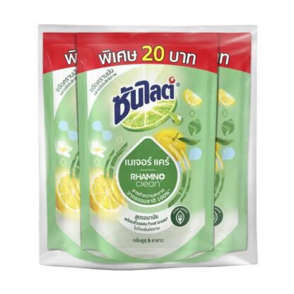 Средство для мытья посуды Sunlight Plus «Забота о природе», 280 мл, набор 3 шт. (SUNLIGHT Plus Dishwashing Liquid Nature Care 280ml x3)