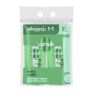 Набор Sunsilk «Здоровые и длинные»: шампунь 425 мл + кондиционер 400 мл (SUNSILK Healthier & Long Shampoo 425ml + Conditioner 400ml)