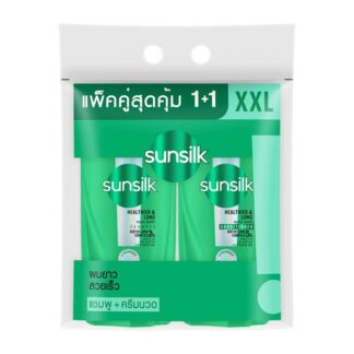 Набор Sunsilk «Здоровые и длинные»: шампунь 575 мл + кондиционер 550 мл (SUNSILK Healthier & Long Shampoo 575ml + Conditioner 550ml)