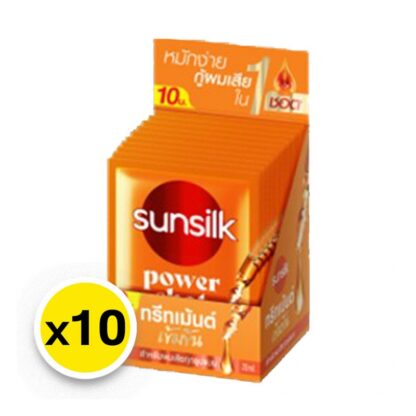 Маска-уход Sunsilk Power Shot Damage Repair, 10 саше по 20 мл (SUNSILK Power Shot Treatment Damage Repair 20ml x 10)