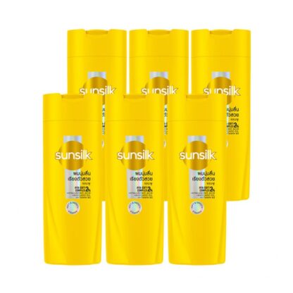 Шампунь Sunsilk жёлтый, 60 мл, набор 6 шт. (Sunsilk Shampoo Yellow 60 ml x6)