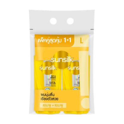 Шампунь Sunsilk «Мягкие и гладкие», 2 × 325 мл (SUNSILK Soft & Smooth Shampoo 325ml x 2)