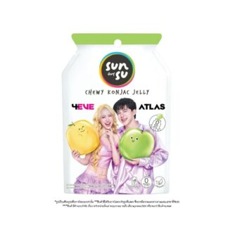 Желе Sunsu со вкусом яблока и апельсина, 96 г (Sunsu Jelly Apple Orange 96g)