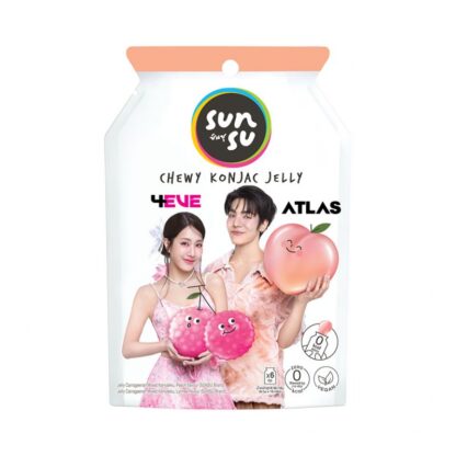 Конняку-желе Sunsu «Виноград и клубника», 96 г (SUNSU Jelly Grape & Strawberry 96g)