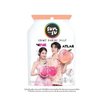 Конняку-желе Sunsu «Персик и личи», 96 г, набор 6 шт. (SUNSU Jelly Peach & Lychee 96g x6)