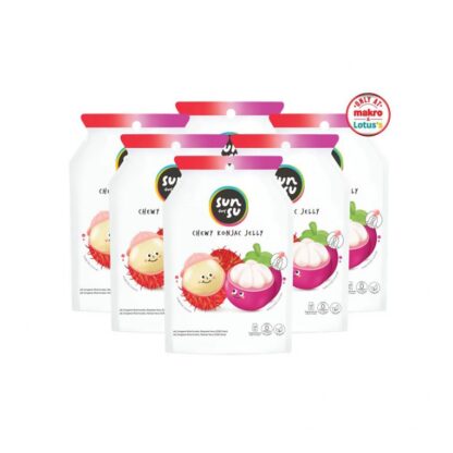 Желе Sunsu со вкусом рамбутана и мангостина, 96 г (SUNSU Jelly Rambutan & Mangosteen 96g)
