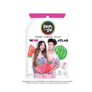 Конняку-желе Sunsu «Арбуз и ягодный микс», 96 г, набор 6 шт. (SUNSU Jelly Watermelon & Mixberry 96g x6)