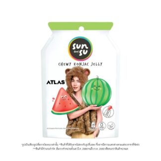 Желе конняку Sunsu с арбузом, 96 г (Sunsu Konjac Jelly Watermelon 96g)