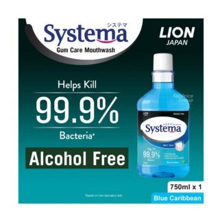 Ополаскиватель для полости рта Systema Blue Caribbean, 750 мл (Systema Mouthwash Blue Caribbean 750 ml)