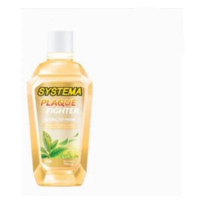 Ополаскиватель для полости рта Systema Plaque Fighter Natural Tea Fresh, 750 мл (Systema Mouthwash Plaque Fighter Natural Tea Fresh 750 ml)