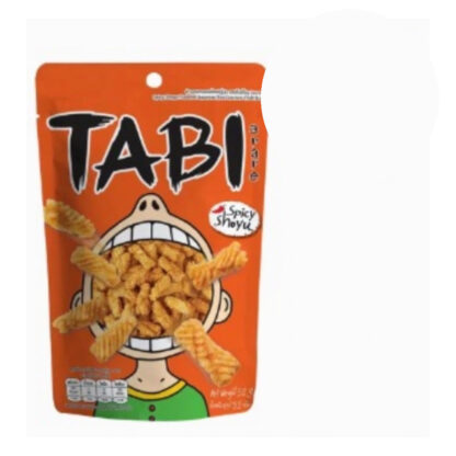 Японские рисовые крекеры Tabi Arare острые с соевым соусом, 52 г (TABI ARARE Spicy Shoyu Japanese Rice Crackers 52g)