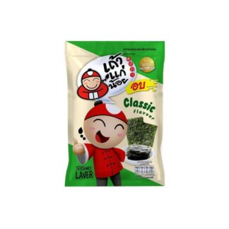 Запечённые морские водоросли Taokaenoi классические, 12 г (TAOKAENOI Roasted Seaweed Classic 12g)