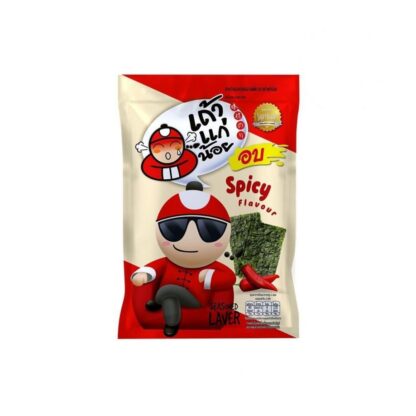 Запечённые морские водоросли Taokaenoi острые, 12 г (TAOKAENOI Roasted Seaweed Spicy 12g)