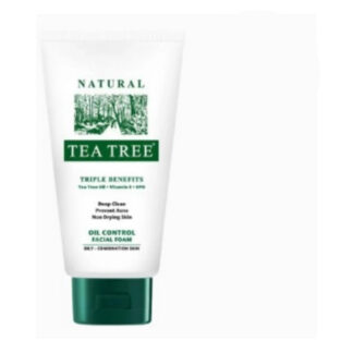 Пенка для умывания Tea Tree Oil Control для жирной кожи, 136 г (Tea Tree Facial Foam Oil Control 4.8 oz)