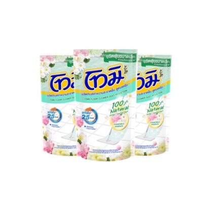 Средство для мытья полов Tomi «Ромашка», 550 мл, набор 3 шт. (TOMI Floor Cleaner Dust Reduction Natural Essence Chamomile 550ml x3)