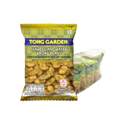 Бобы васаби Tong Garden, 40 г, набор 6 шт. (TONG GARDEN Wasabi Broad Beans 40g x6)