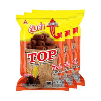Кукурузный снек Top Up с шоколадом, 75 г, набор 3 шт. (TOP UP Corn Snack Chocolate 75g x3)