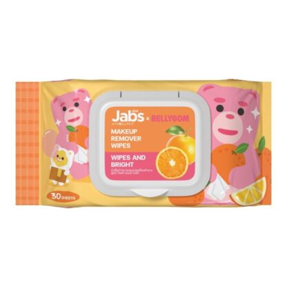 Салфетки для снятия макияжа Jabs Wipes and Bright, 30 шт. (Jabs Makeup Remover Wipes and Bright 30 sheets)