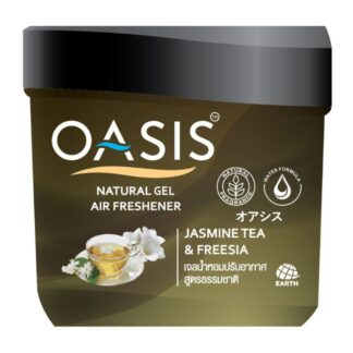 Гелевый ароматизатор воздуха жасминовый чай и фрезия Oasis Natural Gel, 180 г (Oasis Natural Gel Air Freshener Jasmine Tea and Freesia 180g)