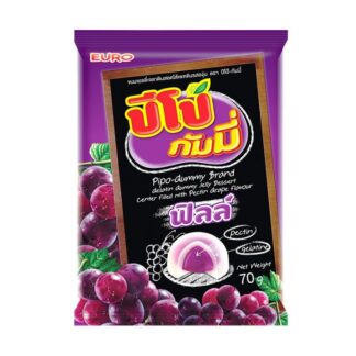 Жевательный мармелад с начинкой со вкусом винограда Peepo, 70 г (Peepo Gummy Center Filled with Pectin Grape Flavour 70g)