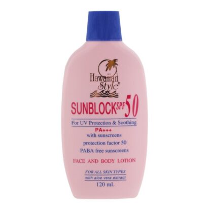 Солнцезащитный лосьон Hawaiian Sun Lotion SPF50, 100 мл (Hawaiian Sun Lotion SPF50 100ml)