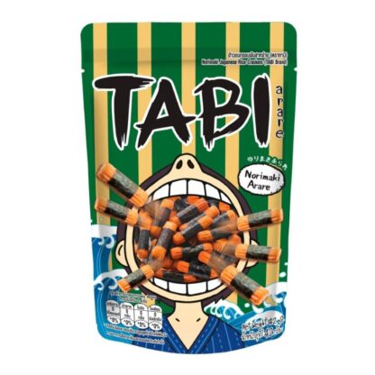 Японские рисовые крекеры Норимаки Tabi Arare, 42 г (Tabi Arare Norimaki Japanese Rice Crackers 42g)