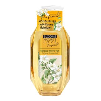 Парфюмированный гель для душа Blooms Natures Love белый чай, 480 мл (Blooms Natures Love Perfume Shower Gel Serene White Tea 480ml)