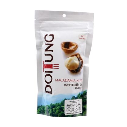 Орехи макадамия солёные Doi Tung, 50 г (Doi Tung Macadamia Nuts Salted 50g)