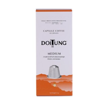 Кофе в капсулах Doi Tung Medium Roast, 10 капсул (Doi Tung Coffee Capsules Medium Roast 10 Capsules 54g)