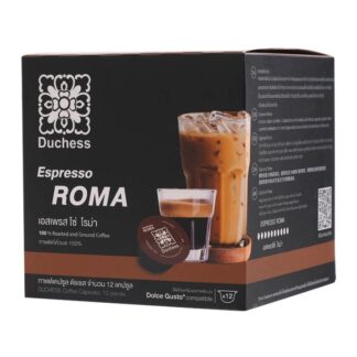 Кофе в капсулах Duchess Espresso Roma, 12 капсул (Duchess Coffee Capsules Espresso Roma 12 Capsules 90g)