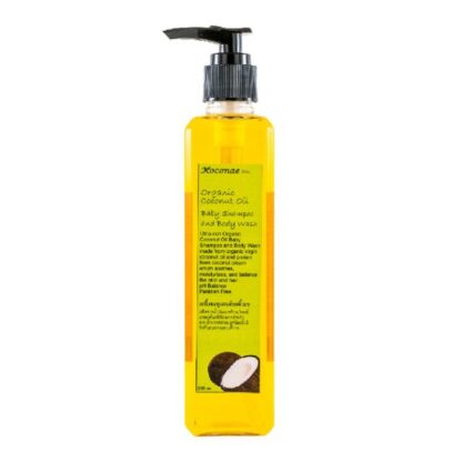 Детский шампунь и гель для тела Koconae с кокосовым маслом, 250 мл (Koconae Coconut Oil Baby Shampoo and Body Wash 250ml)