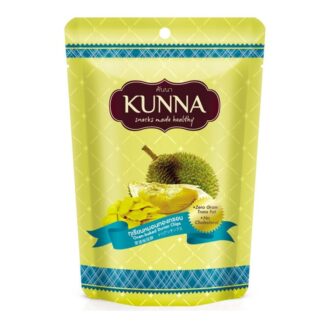 Чипсы из дуриана, запечённые в печи, Kunna, 50 г (Kunna Oven Baked Durian Chips 50g)