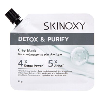 Очищающая глиняная маска Skinoxy Detox and Purify Clay Mask, 25 г (Skinoxy Detox and Purify Clay Mask 25g)