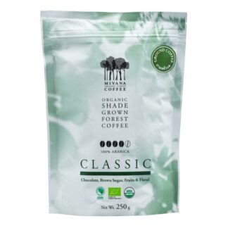 Молотый кофе Mivana Classic Beans Organic Arabica, 250 г (Mivana Roasted And Ground Coffee Classic Beans Organic Arabica 250g)