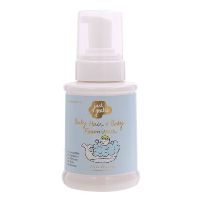 Детская пенка для волос и тела Just Gentle Lavender, 230 мл (Just Gentle Baby Hair and Body Foam Bath Lavender 230ml)