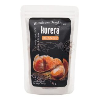 Сушёный апельсин с гималайской розовой солью Kurera, 100 г (Kurera Dried Orange Mix Himalayan Pink Salt 100g)