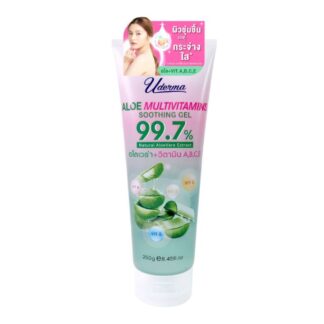 Успокаивающий гель алоэ с мультивитаминами Uderma Aloe Multivitamins Soothing Gel, 250 г (Uderma Aloe Multivitamins Soothing Gel 250g)