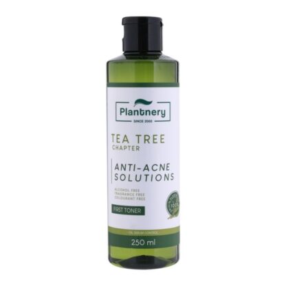Тонер для лица с чайным деревом Plantnery Tea Tree First Step Facial Toner, 250 мл (Plantnery Tea Tree First Step Facial Toner 250ml)