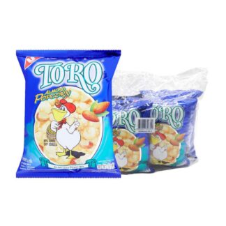 Попкорн Toro с миндалём, 60 г, набор 4 шт. (TORO Almond Popcorn 60g x4)