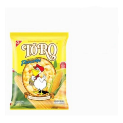 Кукурузный снек Toro в глазури со вкусом сладкой кукурузы, 55 г (TORO Glazed Corn Snack Sweet Corn 55g)