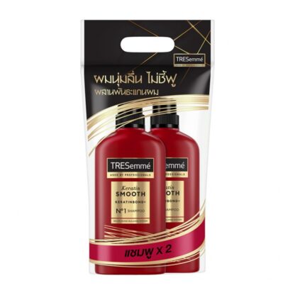 Шампунь Tresemmé Keratin Smooth, 370 мл, набор 2 шт. (Tresemmé Keratin Smooth Shampoo 370 ml x2)