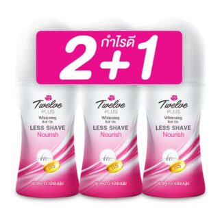 Шариковый дезодорант Twelve Plus Nourish, 20 мл, набор 3 шт. (TWELVE PLUS Nourish Roll On 20ml x3)