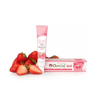 Детская зубная паста Twin Lotus Dok Bua Ku со вкусом клубники 35 г (3+)